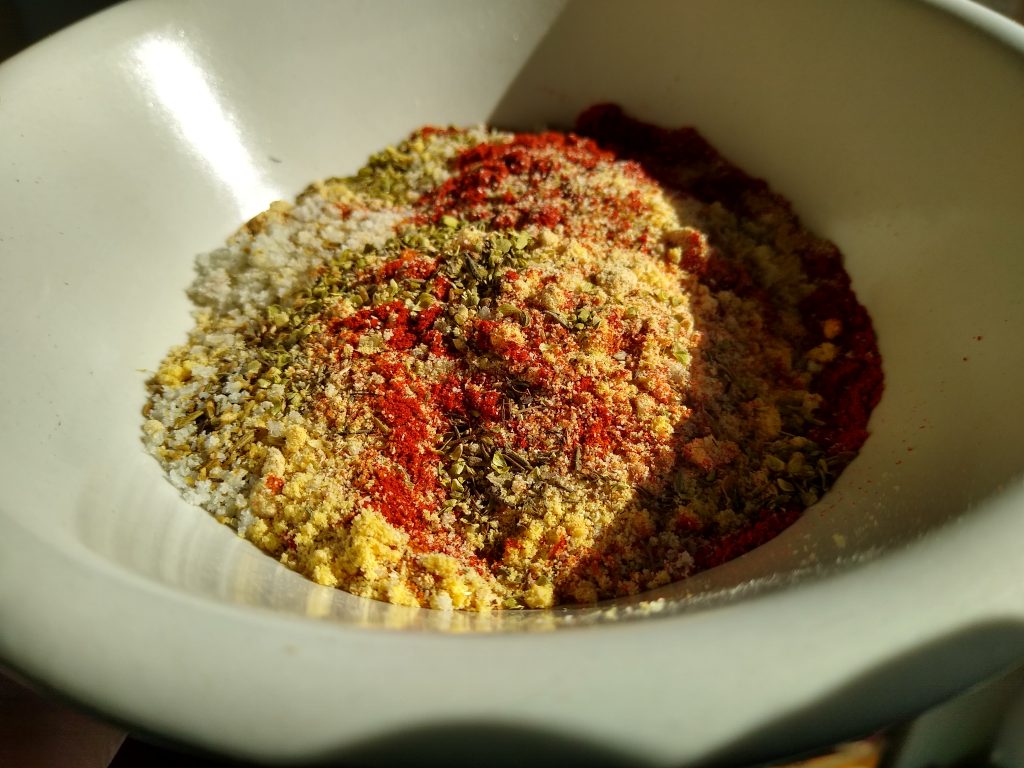 Little Joys: Mixing spices for beef brisket