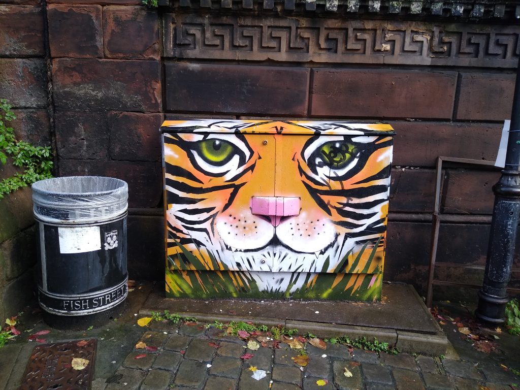 Little Joys: mini murals in Shrewsbury