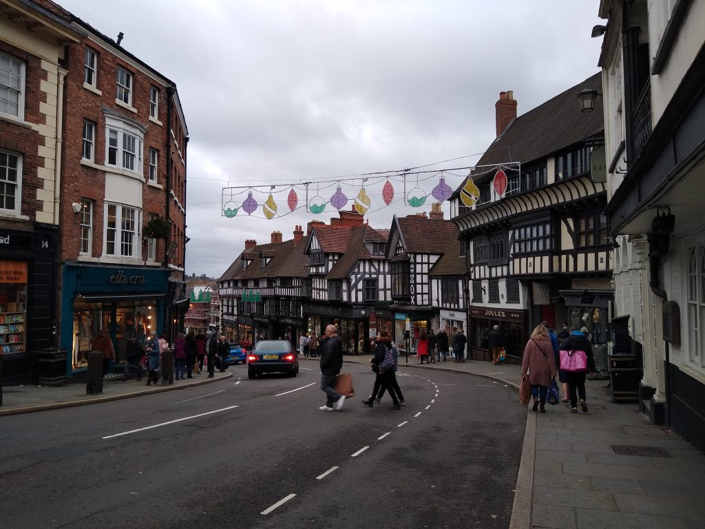 Shopping in Shrewsbury