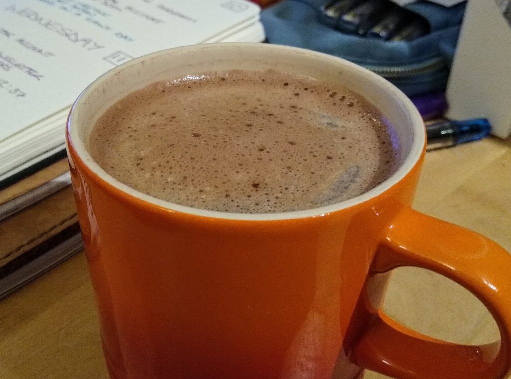 Enjoy January... with hot chocolate!