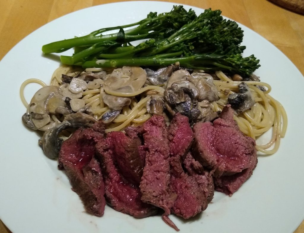 Little Joys: Valentine dinner with Pipers Farm venison steak