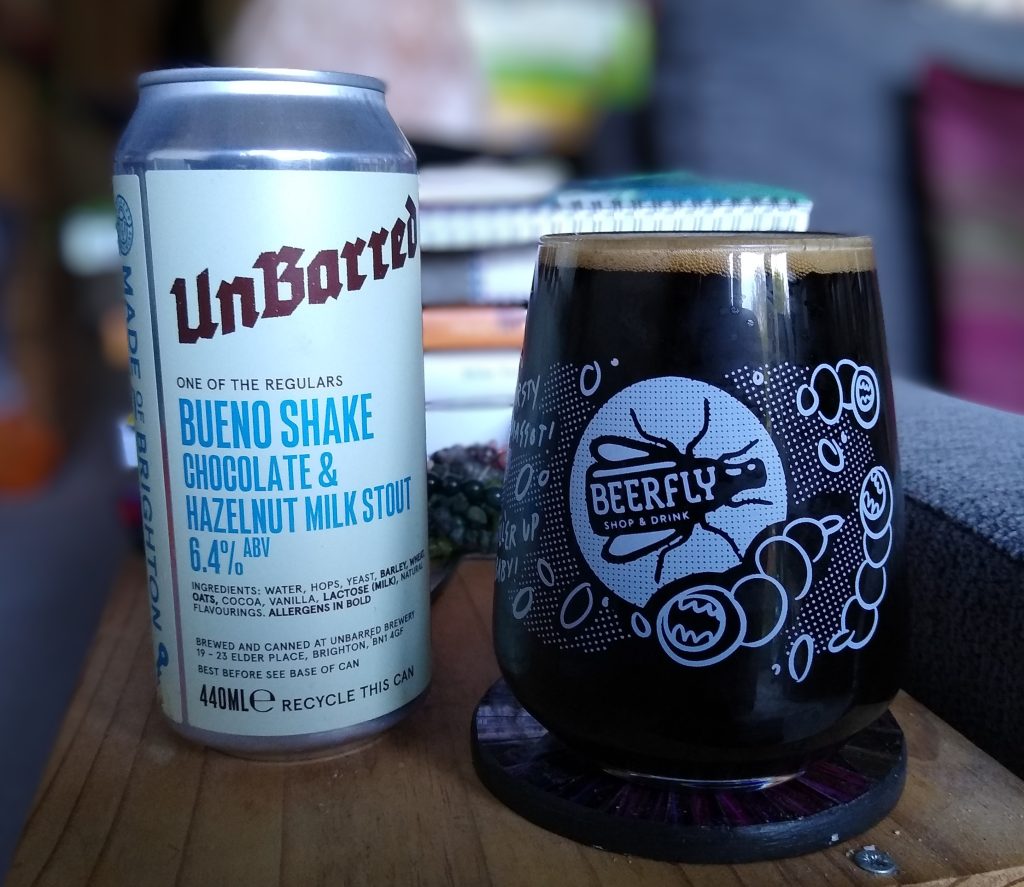 Little Joys: Unbarred Bueno Shake Chocolate and Hazelnut Milk Stout